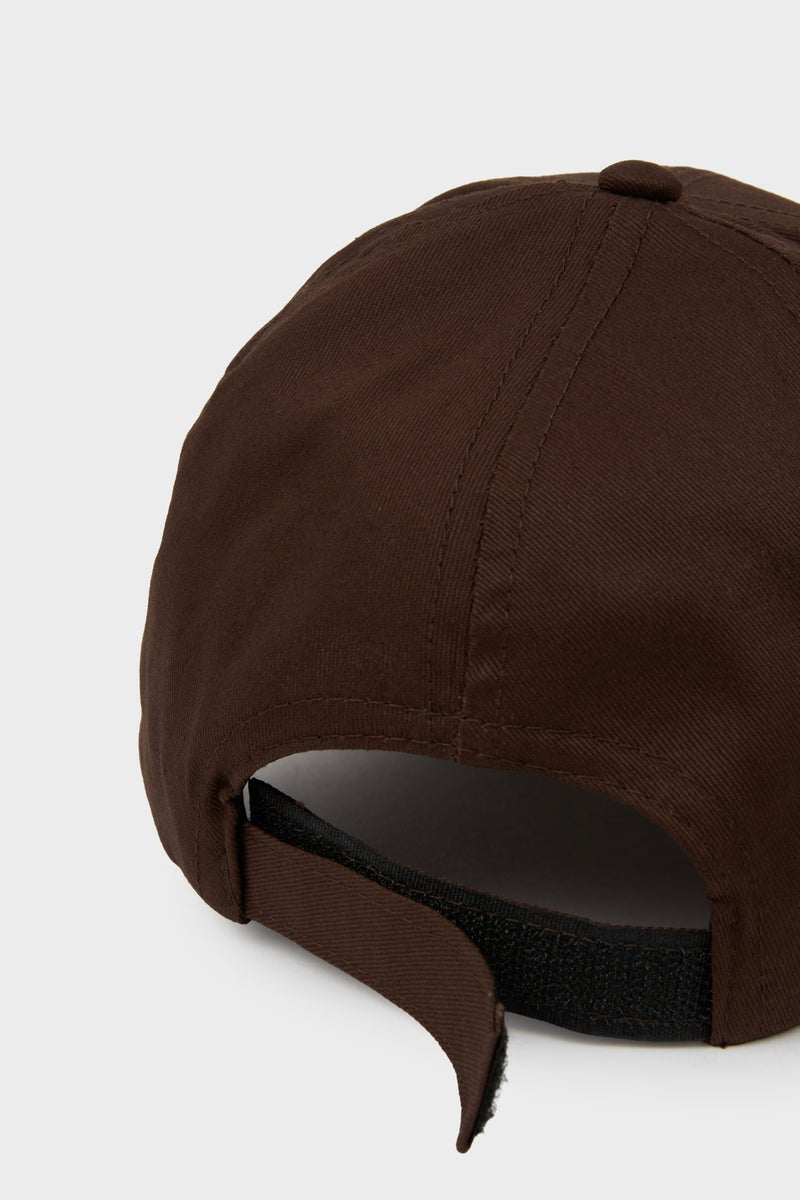 DeFacto Brown Woman Woman Cotton Cap Casual - Image 5